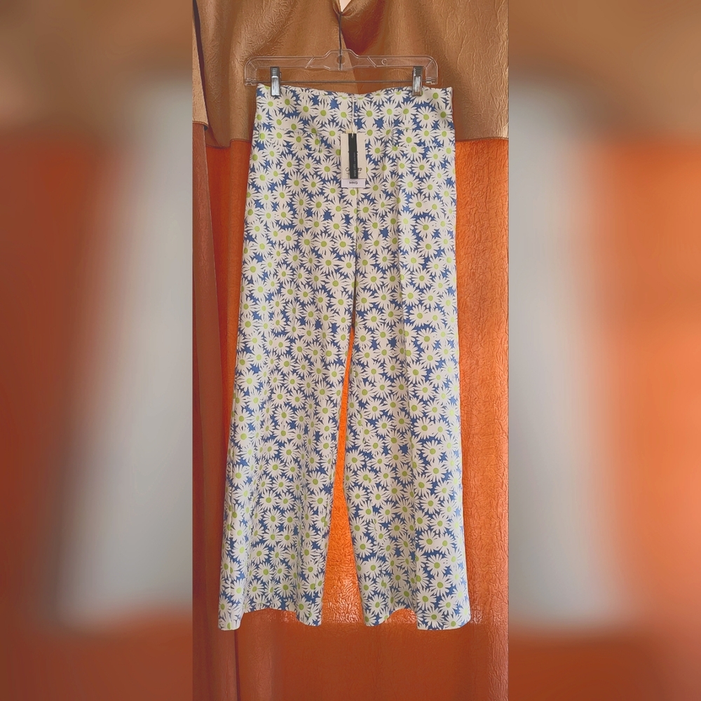 Mango wide leg pants